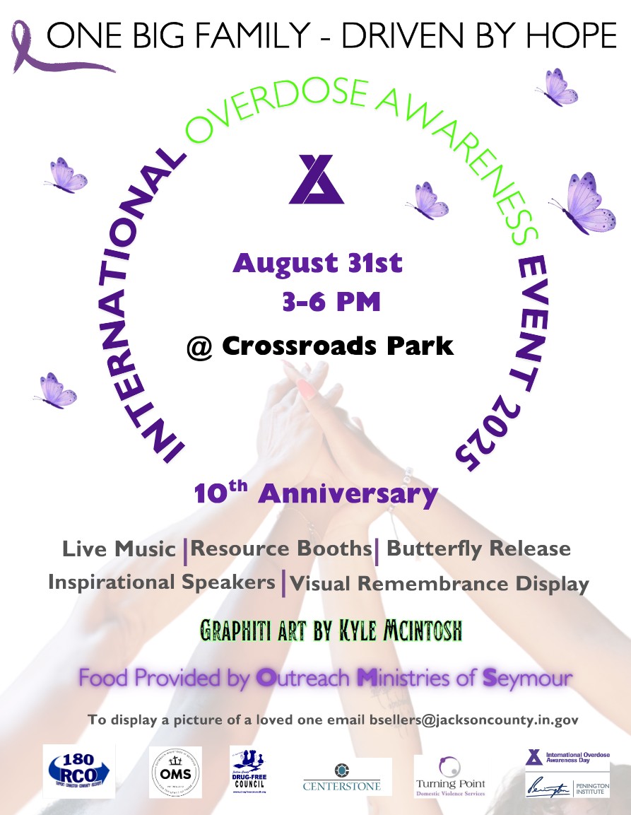 International Overdose Awarenes Day poster 2025